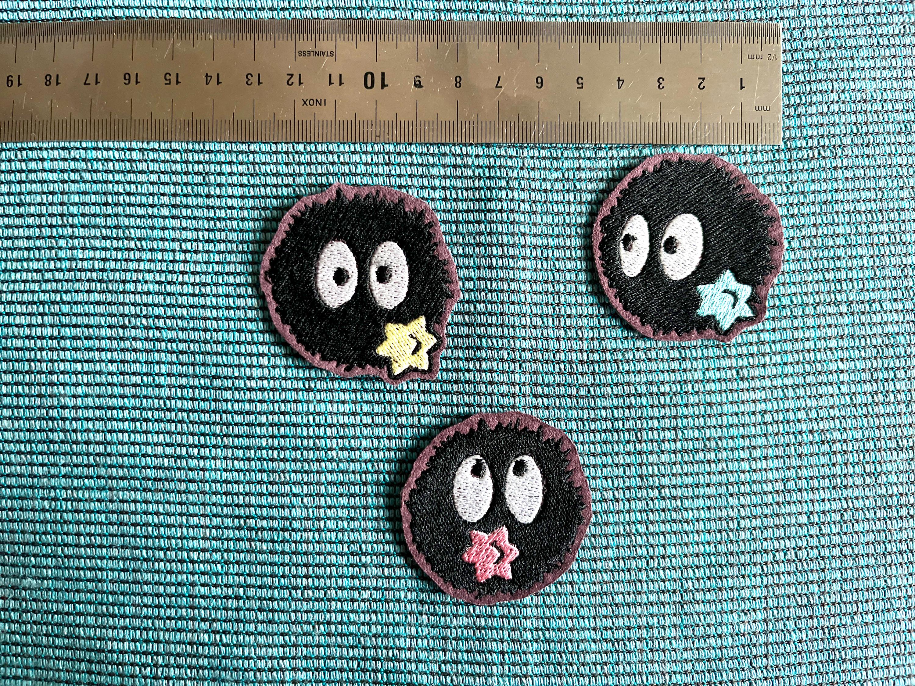 スタジオジブリをモチーフにしたアイロン刺繍ワッペン - Etsy 日本