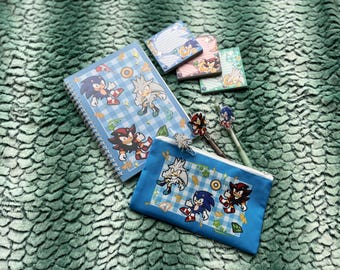 Pens and notepads - hedgehogs
