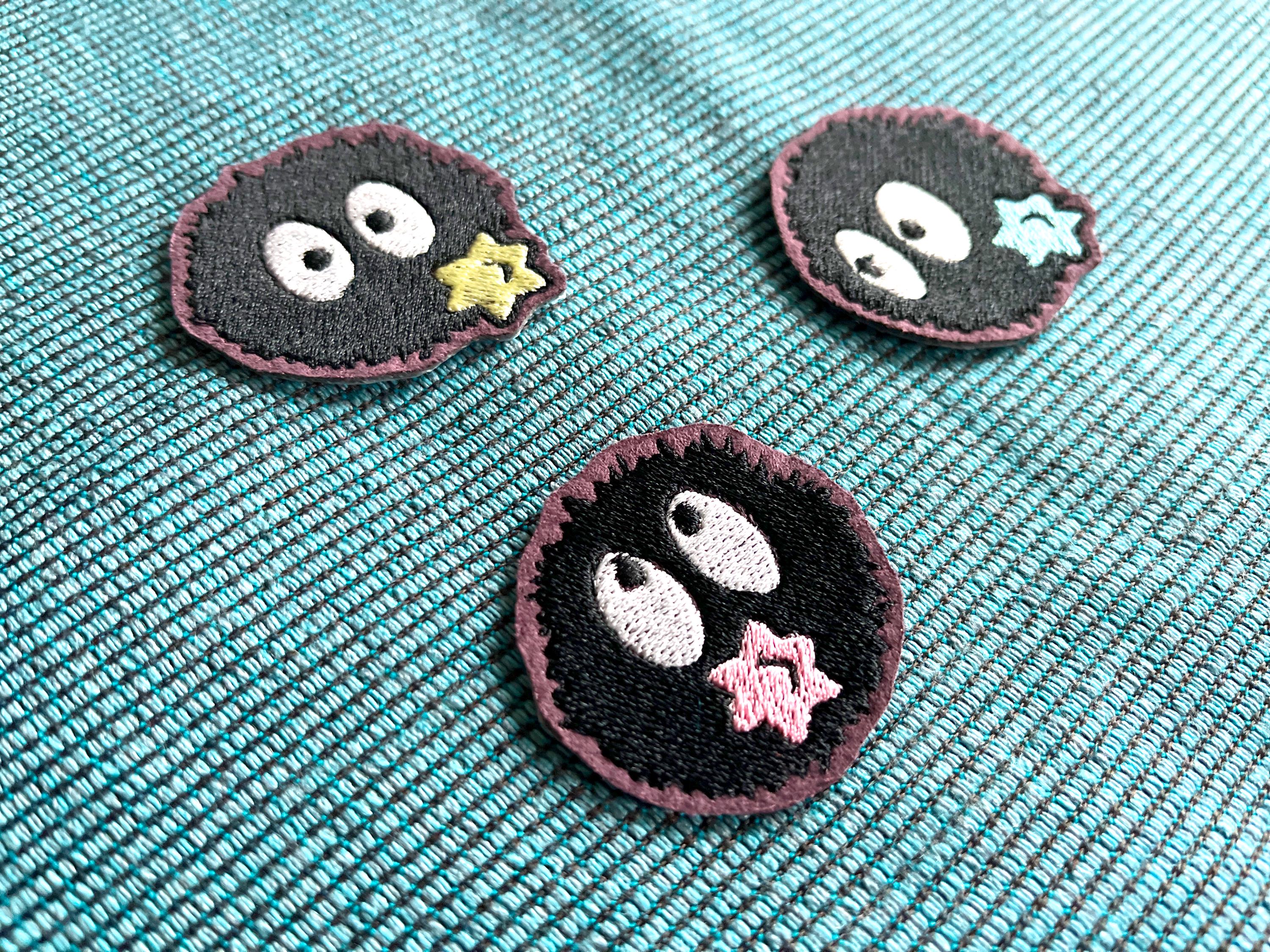 スタジオジブリをモチーフにしたアイロン刺繍ワッペン - Etsy 日本