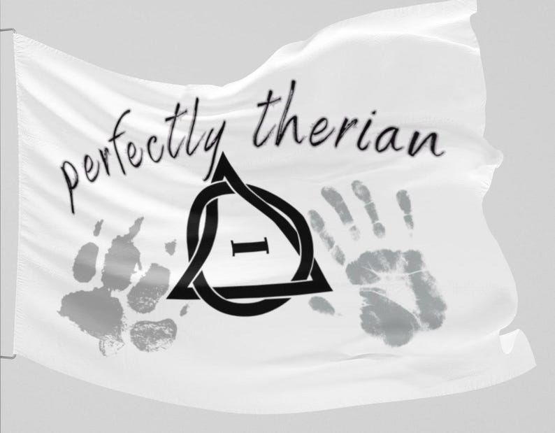 Therian Pride Flag: Animal Spirit Symbol Banner - Etsy