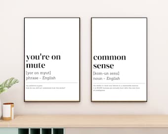 Funny Office Poster Set: Breakroom Humor Prints (Digital Download)