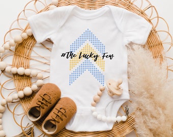 Down Syndrome Lucky Few Baby Bodysuit, Awareness Infant Outfit, Inclusion Celebration Apparel