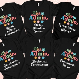 Cute Admin Shirts, Fun Administrator Shirt, Office Admin Shirt, Administrator Gift, Administrative Assistant Gift