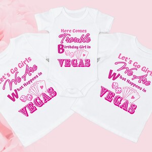 Vegas Birthday Kids Shirt, Vegas Party Kids Shirt | Gift for Daughter, Vegas Kids Shirt Gift