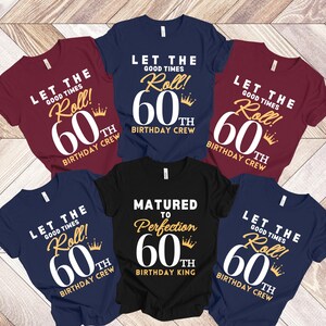 Matured to Perfection 60th Birthday T-Shirt: 60th Party Favors