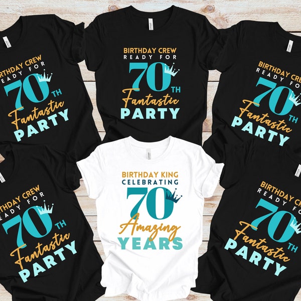 70th Birthday Shirt Etsy