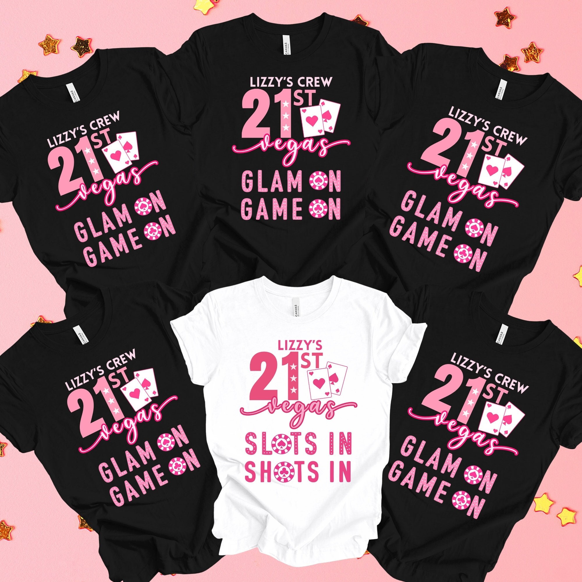 Vegas 21st Birthday Shirt, Las Vegas Birthday Tee, Birthday Group