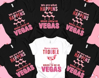 Cute Vegas Bridal Shower T-shirt, Vegas Bridal T-Shirt, Vegas Hen Party Top, Gift for Vegas Bride, Gift Vegas Hen Party