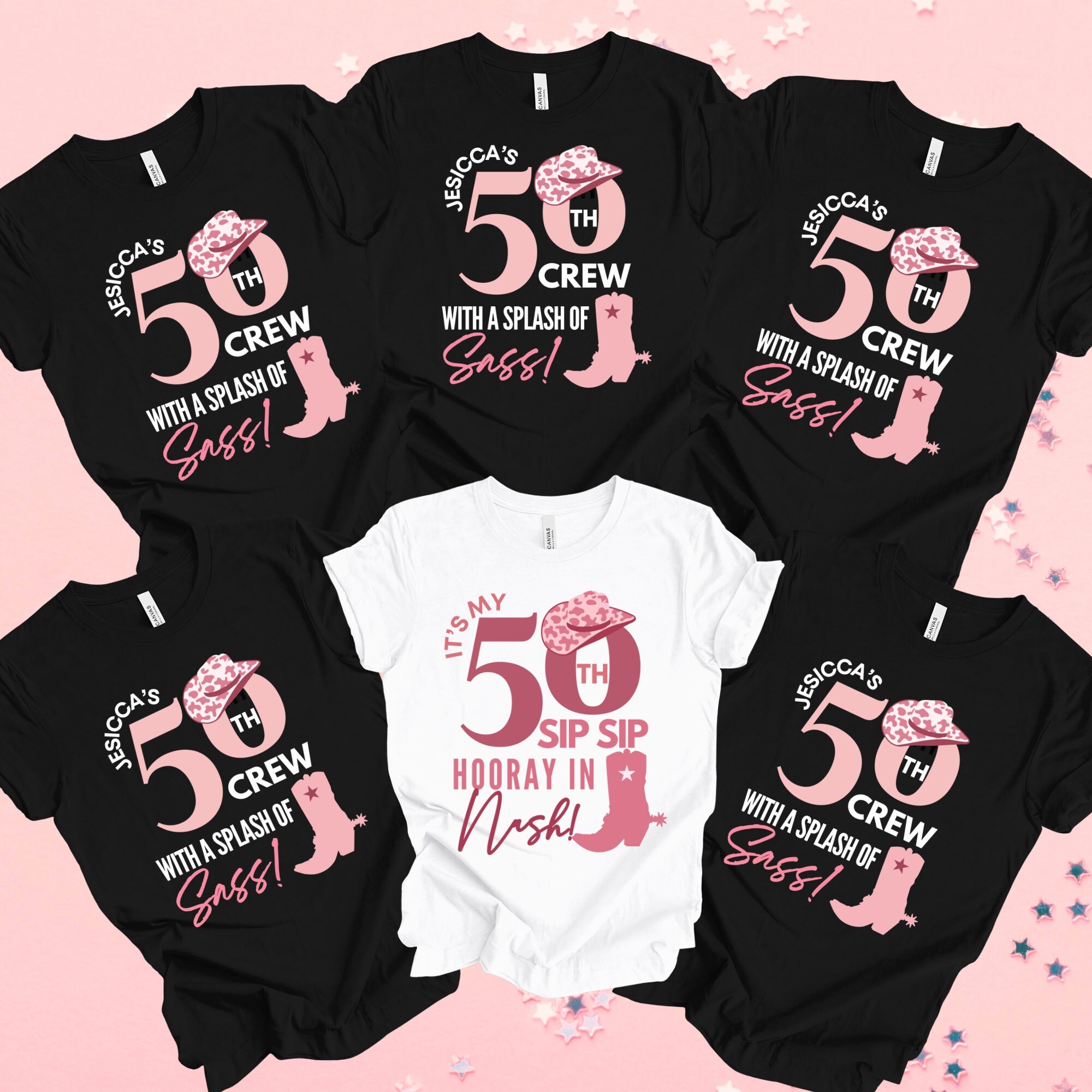 Nashville 50th Birthday Shirt, Nash Bash Tee, Music City Party 