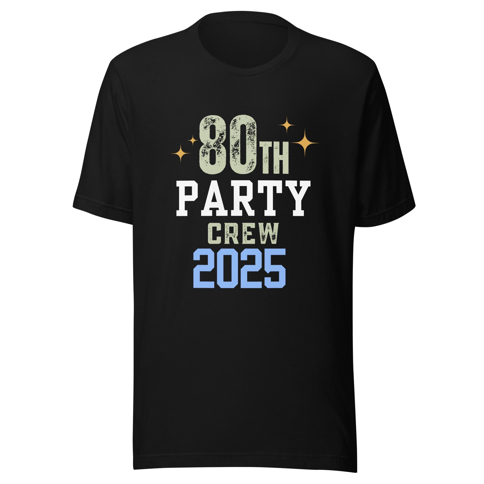 LOVEBITES Birthday T-shirt 2025 セット L 80th Legend Birthday Shirt: Matching Party Tee, Milestone