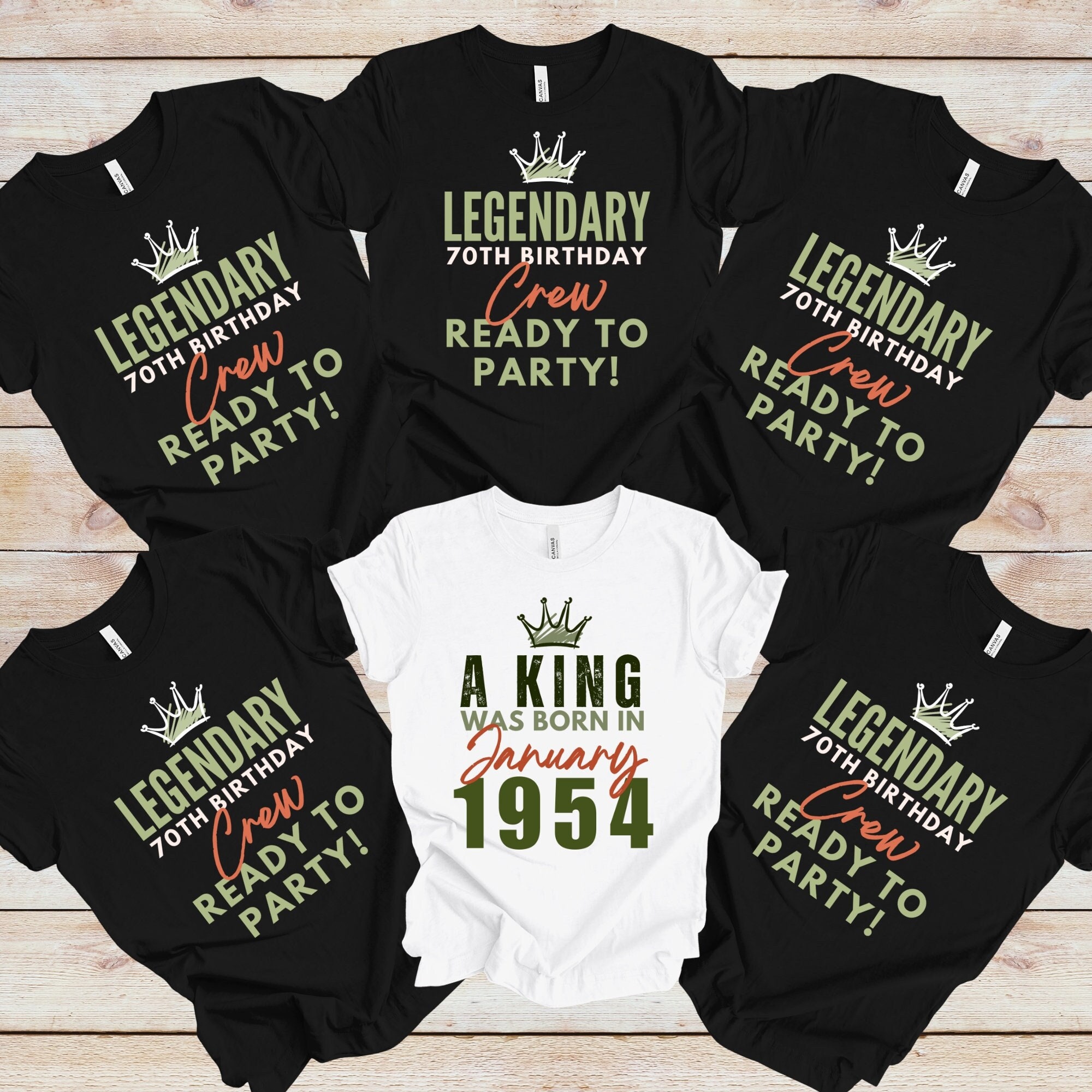 70th Birthday Shirt, Funny 70th Party Top, Gift for Dad