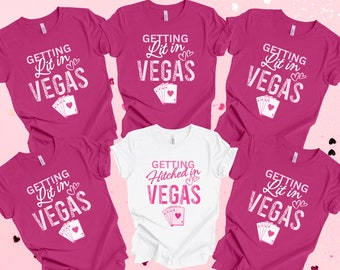 Vegas Bachelorette Shirt, Las Vegas Hen Party Tees, Sin City Bachelorette Gift, Bride Crew T-shirt