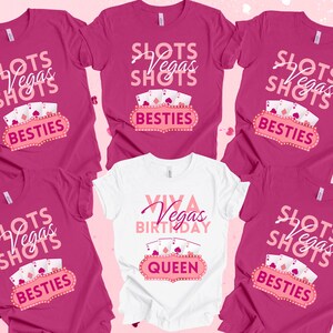 Cute Vegas  Birthday Shirt, Vegas Birthday Group Shirts, Gift for Friend, Vegas Birthday Gift