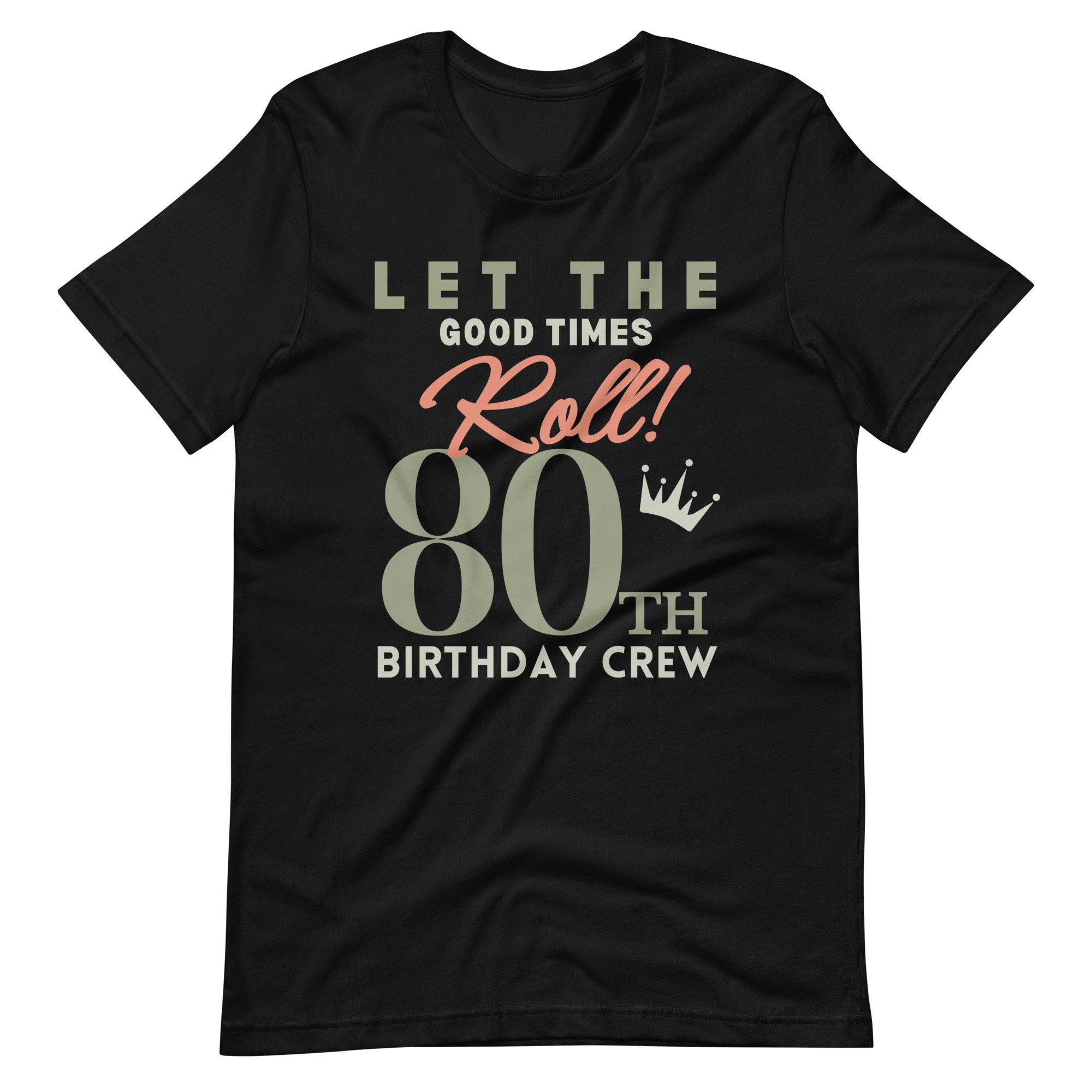 80th Birthday Shirt Funny 80 Birthday Group Shirts Gift for Him, Her ...
