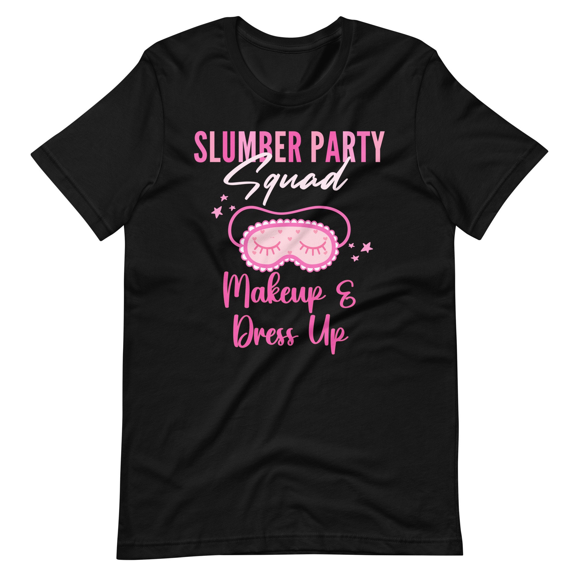 Slumber Party Squad Shirt, Cute Sleepover Top, Fun Slumber Party Tee ...