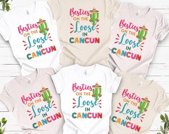 Funny Cancun Shirt, Cancun Group T-shirt, Cancun Group Shirts, Cancun Holiday Gift, Gift for Cancun Trip