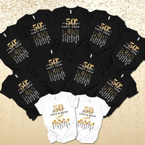 50th Anniversary Shirts, Golden Anniversary Shirts, Golden Couples Tee Shirts, Wedding Anniversary Gifts, Anniversary Couples Gift