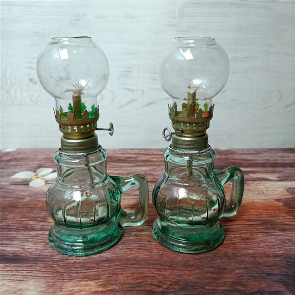 Vintage Oil Lamp Etsy