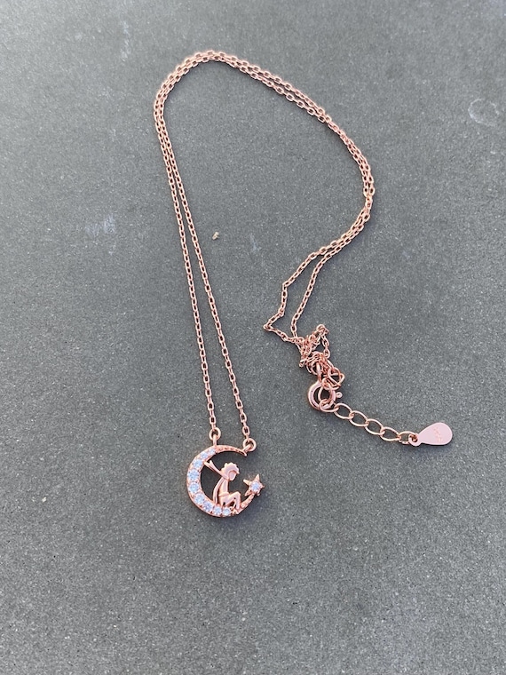 Collana Con Ciondolo Mamma E Figlia In Argento 925 Placcato Oro Rosa - Gioiello Con Zirconia - Regalo Festa Della Mamma In Confezione Elegante - 4