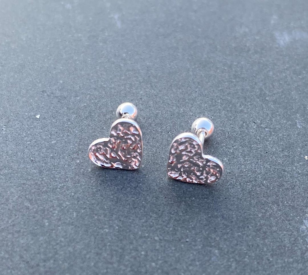 HelloTime Orecchini Donna A Cuore In Argento Sterling 925 Con Zirconi – Regalo Idea Compleanno O Natale
