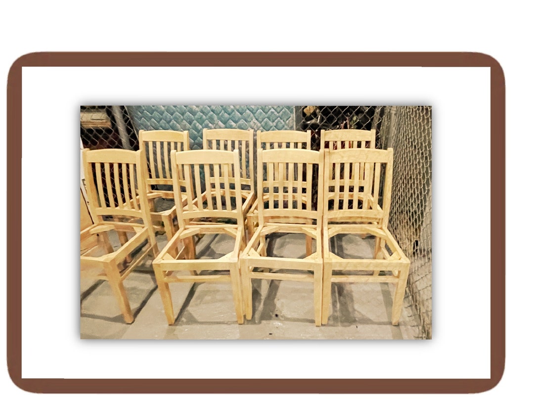 Unfinished Dining Room Chairs Etsy