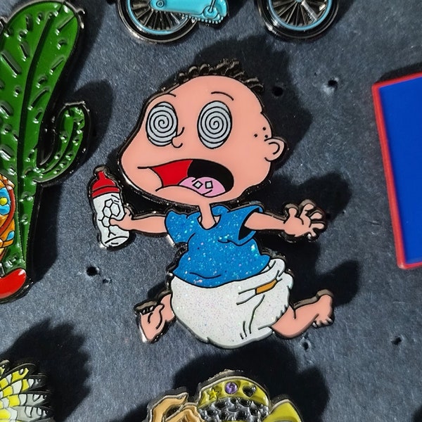 Baby With Bottle Pin (Limited Edition 100)