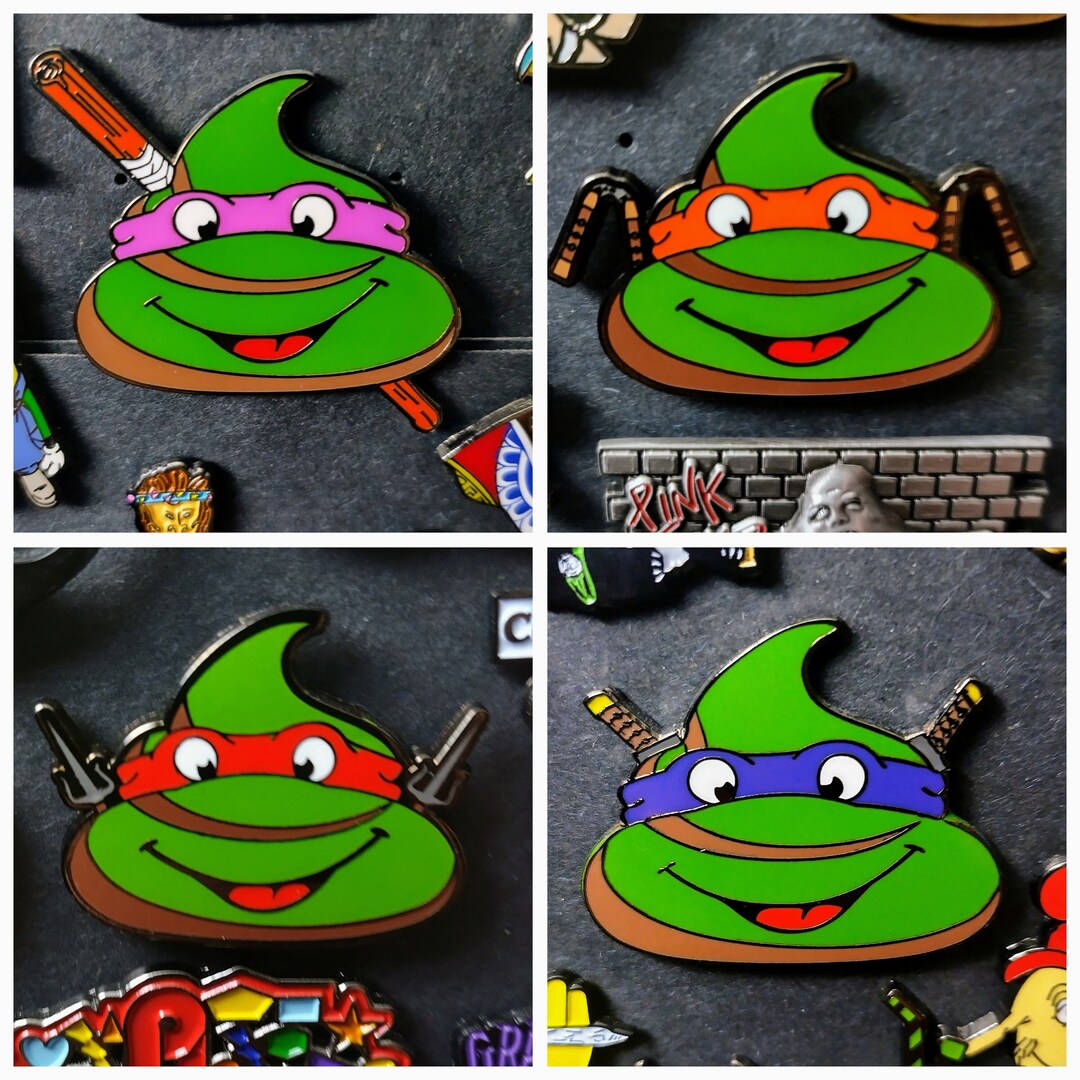 Turd Bucket Pin Set limited Edition 100 Etsy