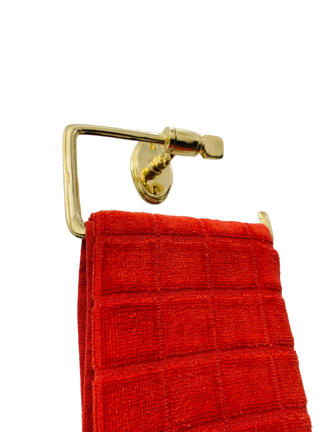 Solid Brass Towel Holder for Bathroom Handmade Towel Hanger Etsy New
