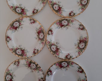 Royal Albert Celebration Bread and Butter Plate.