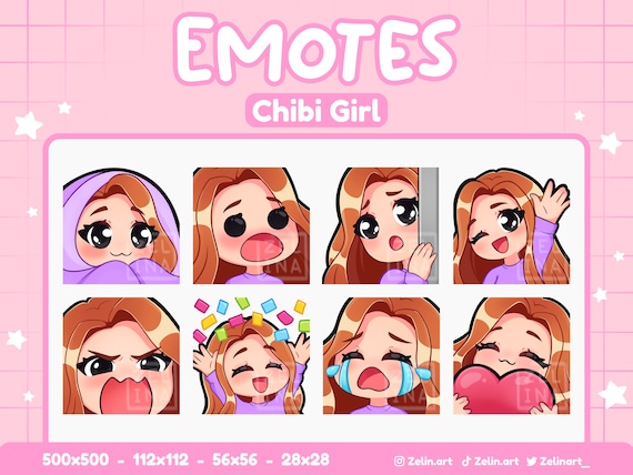 Twitch / Discord Emote Pack Among Us Black 