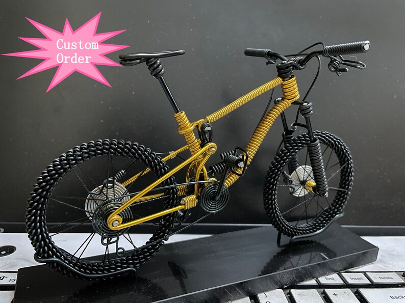 Custom Bike Model 1/10 Scale Wired Bike Model Mountain Bike Etsy