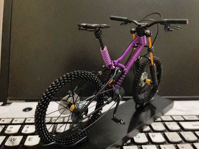 Custom Bike Model 1/10 Scale Wired Bike Model Mountain Bike Etsy
