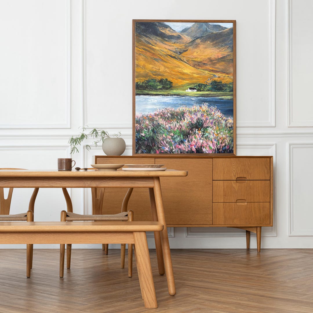 Original Oil Painting on Stretched Canvas "echoes of a Calm Day". 60x80 ...
