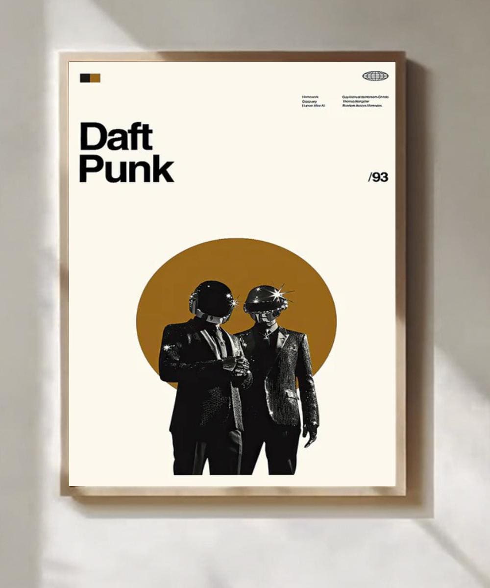 Daft punk poster - Etsy 日本