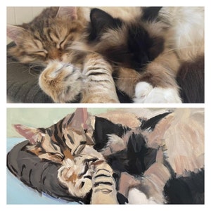 Fabriqué sur commande - Peintures personnalisées pour animaux de compagnie - Commandes