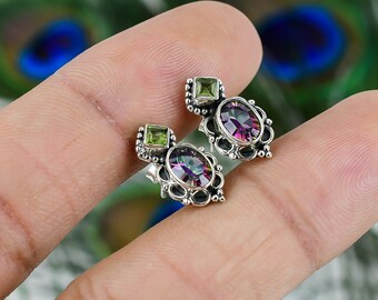 新品 enasoluna Mystic topaz earrings シルバー Enasoluna - 新品 enasoluna Mystic topaz earrings シルバーの