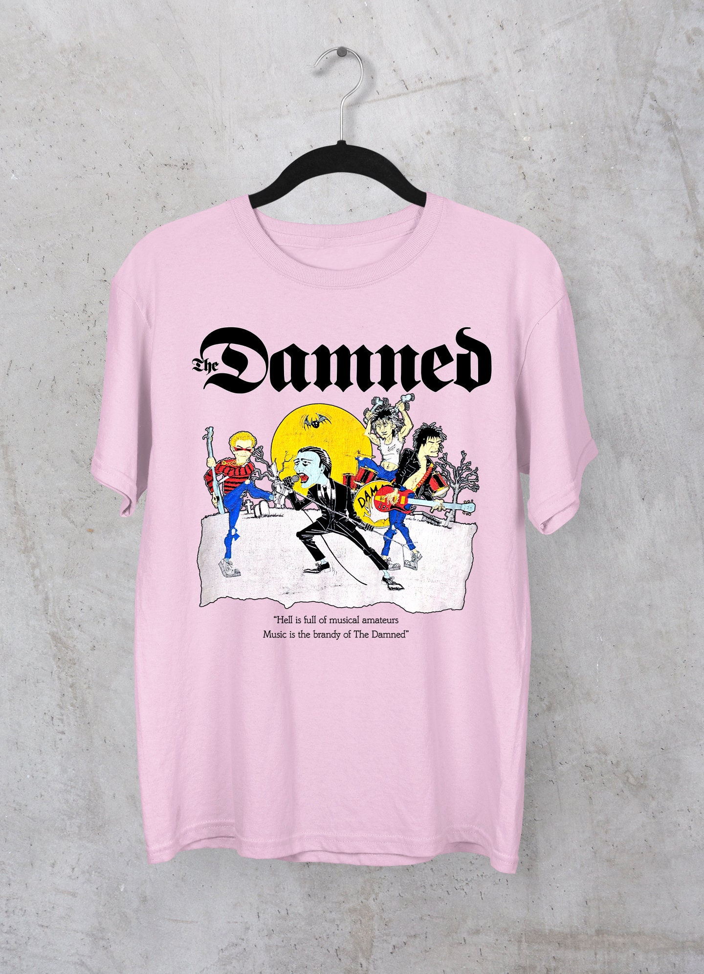 The Damned Tshirt Hell is Full of Musical Amateurs T-shirt Xxx Photo