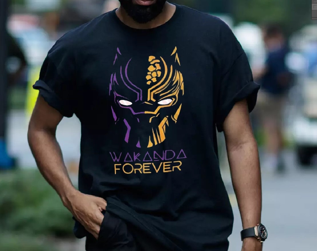 Wakanda Forever Africa Map SVG PNG Shirt Design Cricut Silhouette