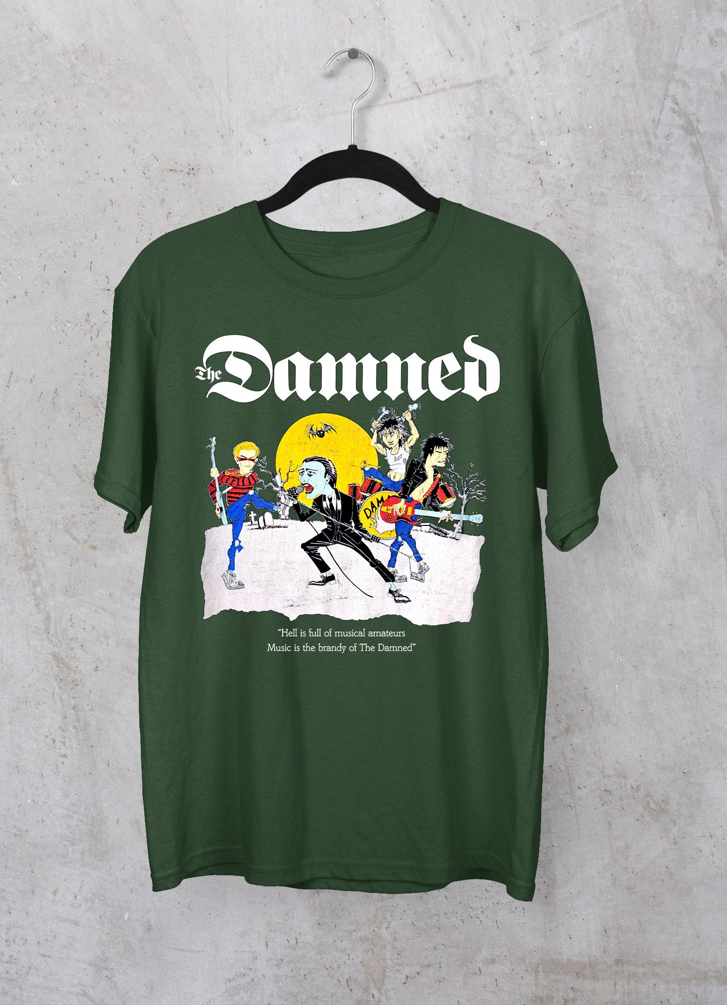 The Damned Tshirt Hell is Full of Musical Amateurs T-shirt Porn Photo Hd