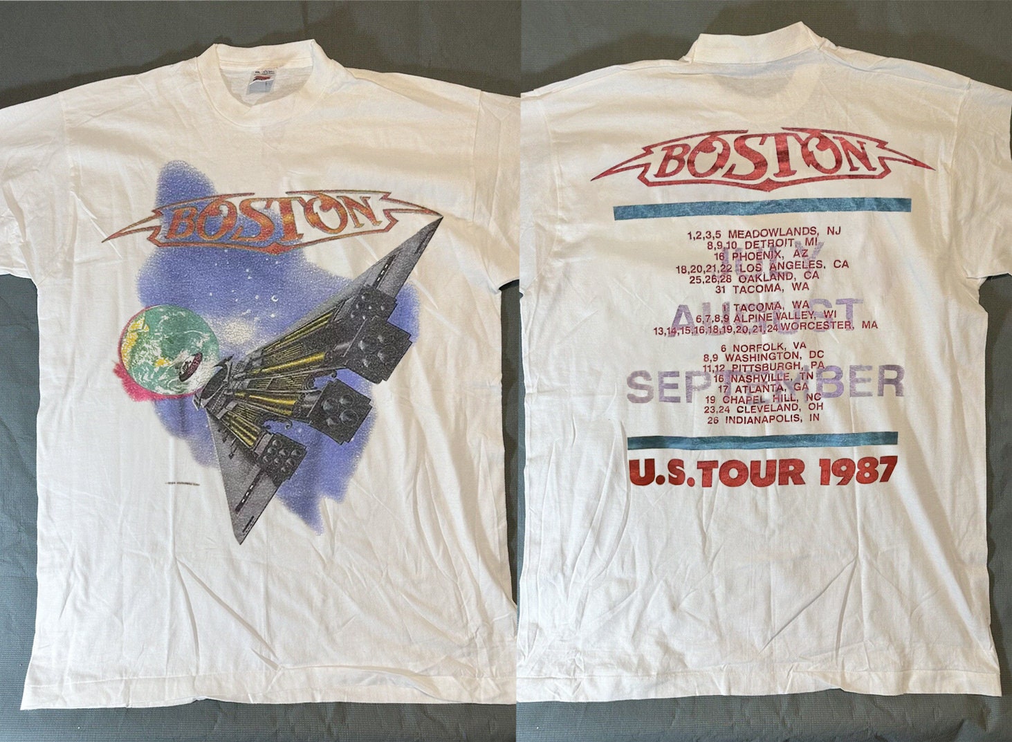 Boston - 40th Anniversary Tour - American Rock Band T-Shirt