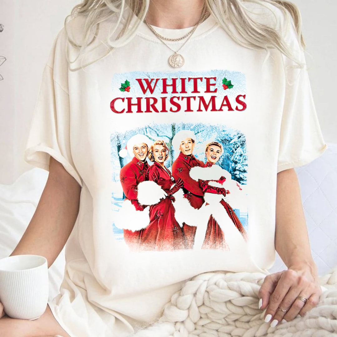 Christmas White Movie 1954 Tshirt, White Christmas Crewneck Sweatshirt