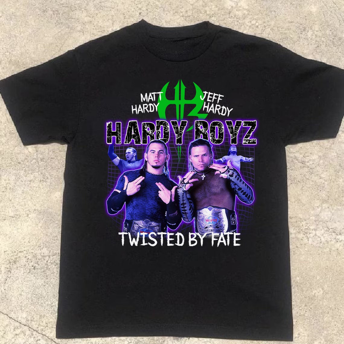 wwe hardy boyz t shirt