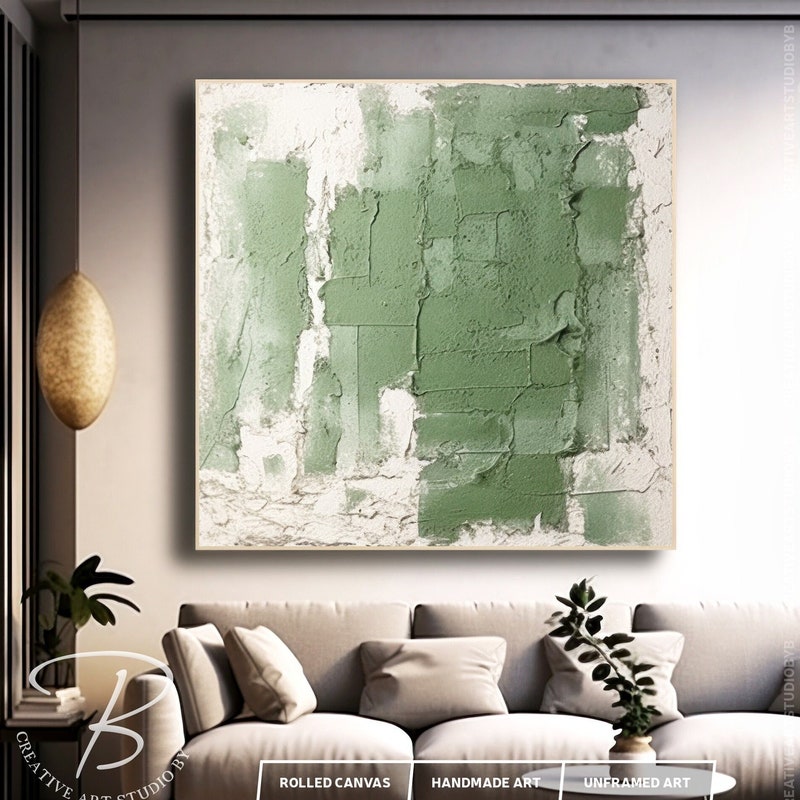 Green Artwork Etsy