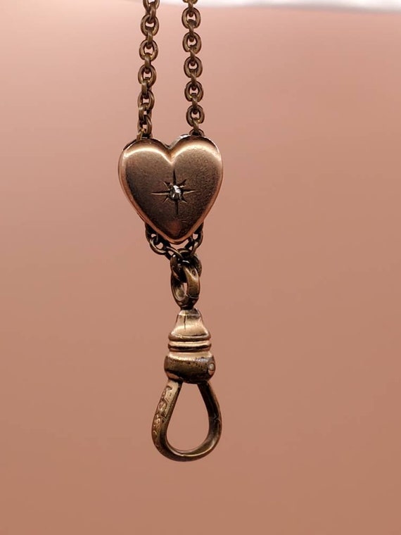Antique L.S. & Co. Victorian Pocket Watch Chain w… - image 8