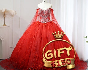 Quinceañera Dress With Lights And Detachable Cape,Glow In The Dark Quince Ballgown Dress,Quince Dress With Lights,Light Up Princess Ballgown