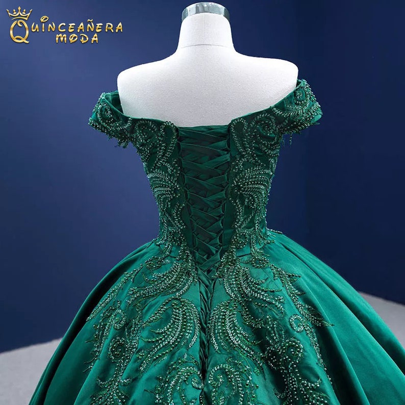 Quinceanera Dress Emerald Green, Emerald Green Quinceanera Dress Luxury