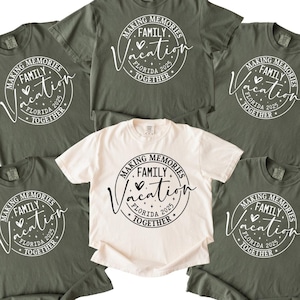 Family Vacation 2025 Shirts, Family Holiday Shirt, Beach Squad Shirts, Summer Travel Shirt, Family Vacay Shirt, Summer Vacation Tee, E723