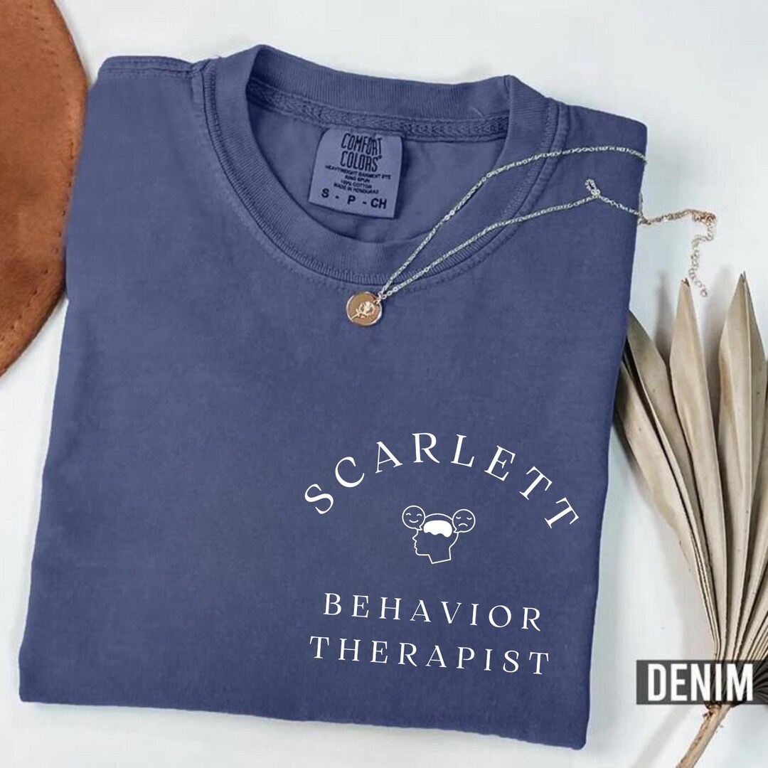 Custom Behavior Therapist Shirt, Personalized ABA Squad Gift, Custom ...