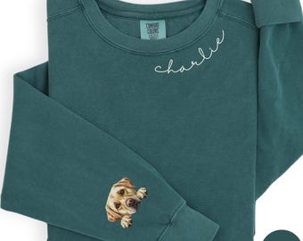 Sudadera personalizada de Labrador Retriever, camiseta de mamá de Labrador, regalo para dueño de Labrador, camiseta para amante de Labrador, cara de perro personalizada, regalo para mamá de Labrador, C241