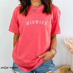 Midwife Shirt, Midwifery Shirt, Certified Nurse Midwife Gift, Midwife Appreciation, CNM Shirt, CM Shirt, Birth Gift, Gift for Midwife, E016